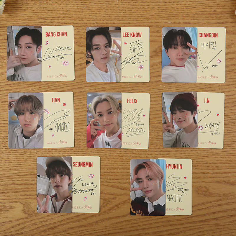 8-12pcs STRAY KIDS Photocards THE SOUND Album MAXIDENRT NO EASY