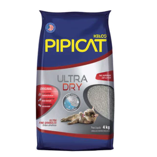 Areia Sanitária Kelco Pipicat Ultra Dry - 4 Kg