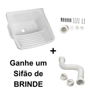 KIT Tanque de Plástico 15 Litros e Sifão Luconi