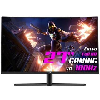 Monitor Gamer SuperFrame Vision, 27" Curvo Full HD VA, 180Hz