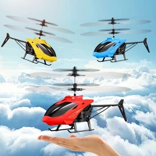 Aeronave De Controle Remoto De Dois Canais , Helicóptero De Indução , Brinquedos Elétricos Infantis
