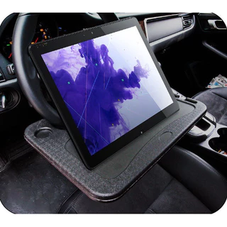 Suporte de Volante Bandeja Mesa para Comer Ler e Usar Notebook Celular 42x28cm Karbox