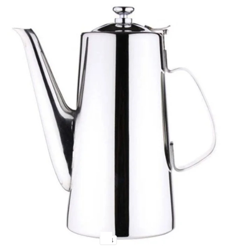 Bule Inox Bico Fino Com Tampa e Capacidade 2000ml - Hotel Cozinha Rica ...
