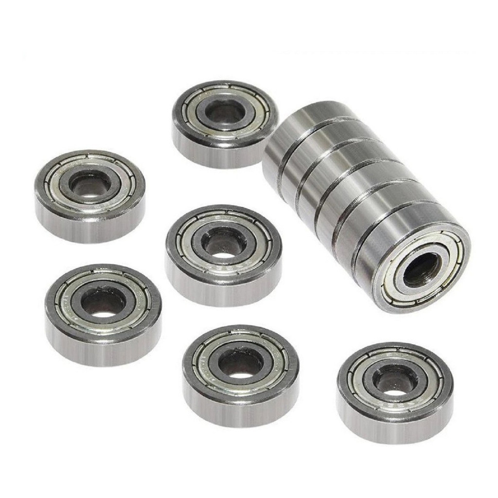 KIT Com 12 Rolamento 624zz 4x13x5mm Aço Carbono 624 Micro Mini Furo 4mm ...