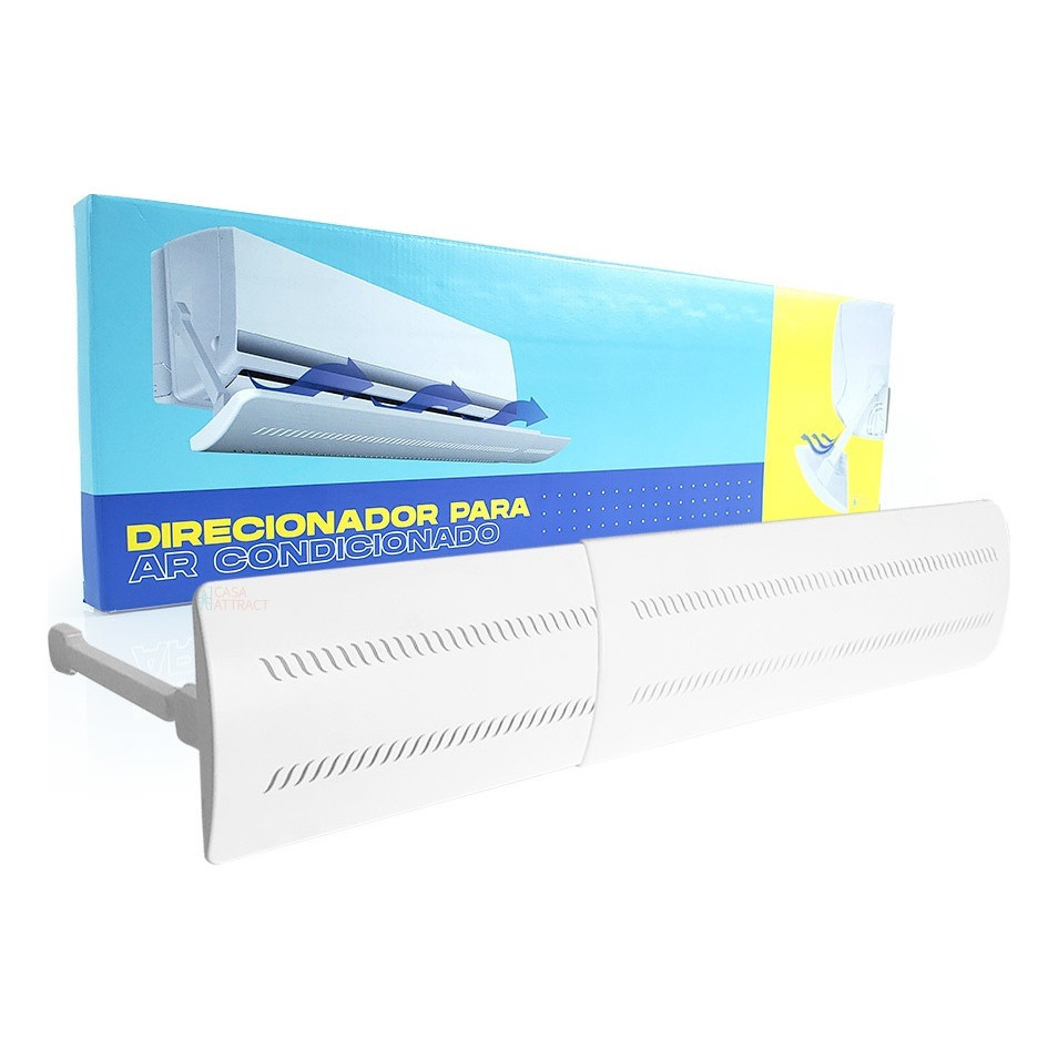 Defletor Ar Condicionado Split Deflector Até 110cm 24000 Btu | Shopee ...