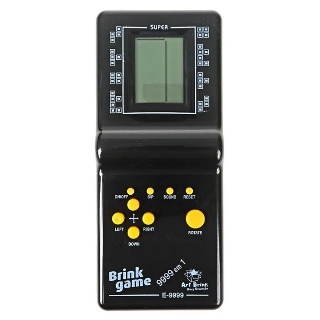 Vídeo Game De Bolso 9999x1 Portátil Com Jogos Clássico Cobra
