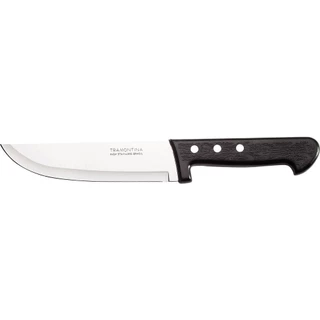 Faca Cozinha Tramontina 6" Inox, Cabo Preto - Embalagem com 12 Unidades em Oferta na Shopee
