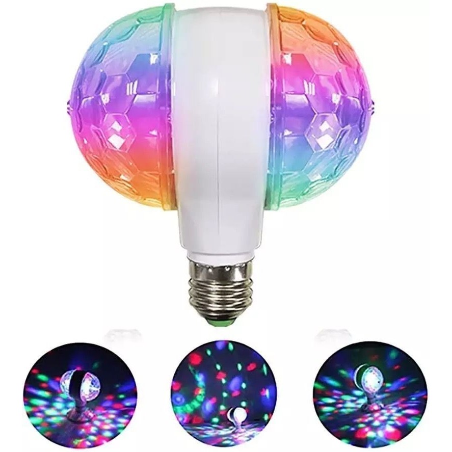 Lampada Stroboscopica UKING A Sfera Con Effetti Discoteca - Luci RGB Per Feste E Danza