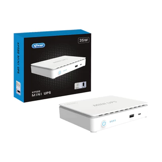 Mini Nobreak Ups 35w Usb Type-c Poe Roteador Wifi 5v Á 24v