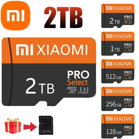 Lenovo 2TB 1TB Scheda di memoria ad alta velocà 512GB