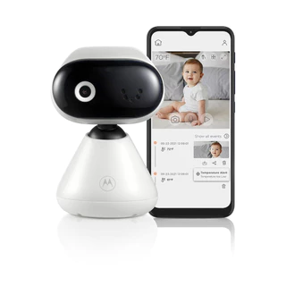 Câmera Babá Eletrônica Motorola HD Com Zoom e Wi-Fi PIP1000 em Oferta na Shopee