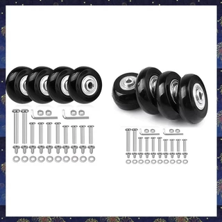(Pwxs) 4 Peças De Rodas De Substituição Para Mala De Bagagem , Giratórias , Kits De Reparo De Rolamentos , em Oferta na Shopee