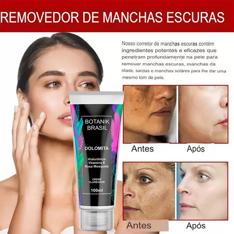 pomada Creme Clareador Hidratante Axilas e Virilha Rosa Mosqueta ...