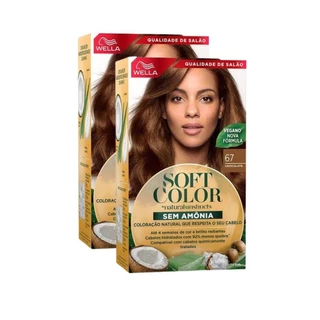 KIT DUO Soft Color Coloração Chocolate 67