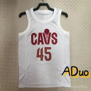 Hot Pressed Camisa Regata Basquete Donovan Mitchell branco 2023 Association Edition Jersey