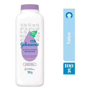 Talco Pó Dermo Protetor Johnson's Baby Hora Do Sono 100g em Oferta na Shopee