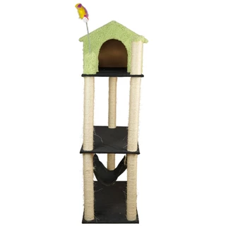 Arranhador Playground para Gatos com Escalada e 3 Andares