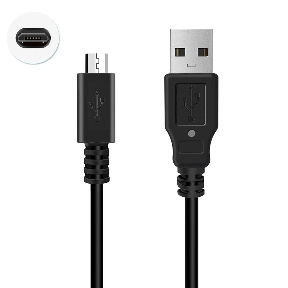 Cavo USB Vhbw Compatibile Nikon – USB-A A Mini-B (5 Pin), 1m, Nero. Sostituisce UC-E4 E UC-E5 Per Fotocamere D70, D80, D200 E Altre.