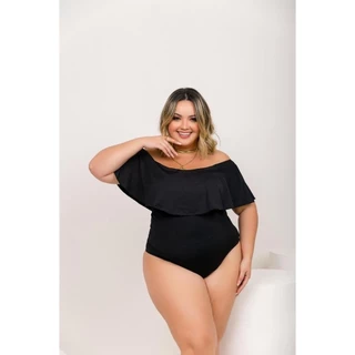 Body Maiô Plus Size Ciganinha