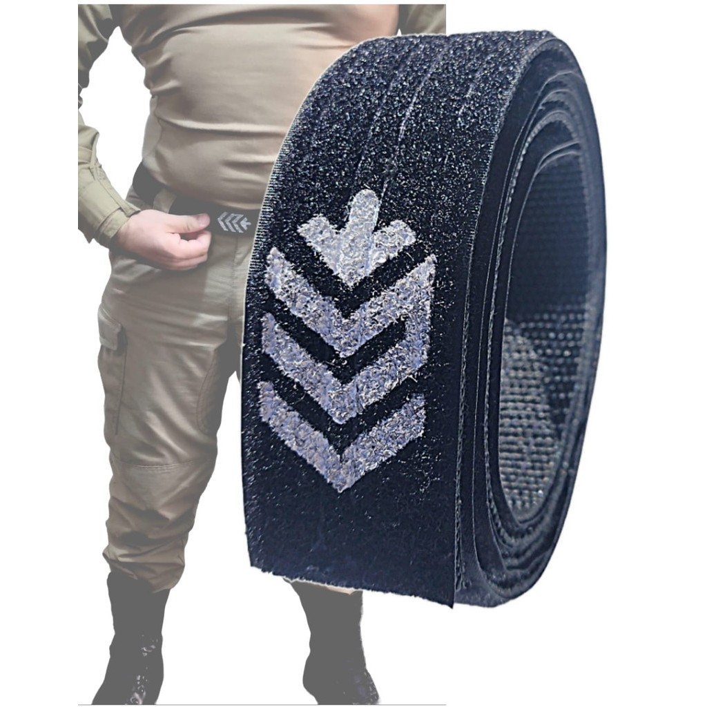 Cinto Tático Militar Hiddenbelt Velcro sem fivela e confortavel