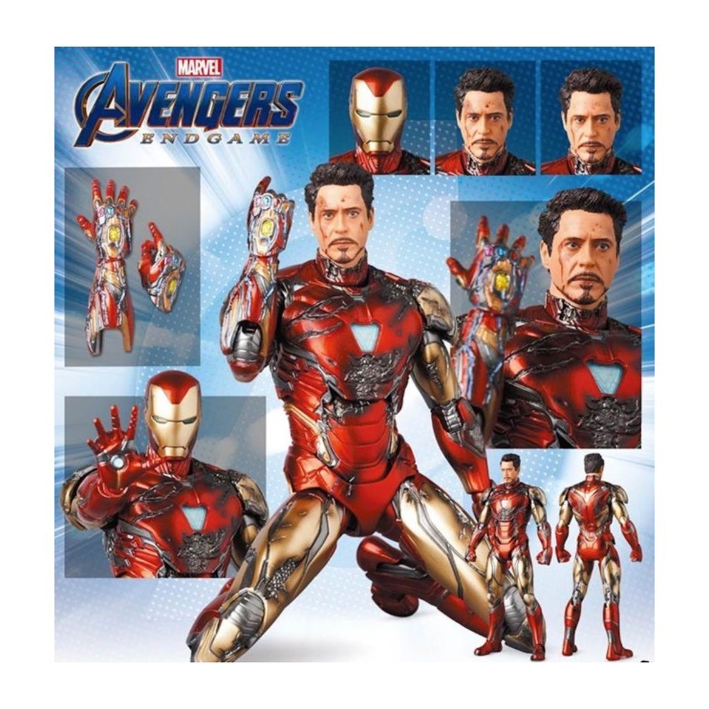 【人気No.1】 No.195 MAFEX Boneco IRON Brasil Shopee | MARK85 MAN アメコミ