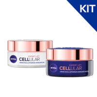KIT NIVEA Antissinais Cellular Lift Creme Facial Dia FPS 30 50ml + Creme Facial Noite 50ml