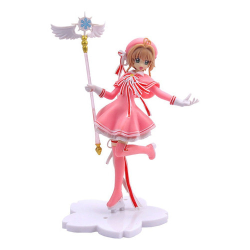 Action Figure Boneca Anime Sakura Card Captors Kinomo 15cm