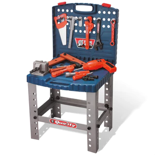 Super Kit Ferramenta com Furadeira Brinquedo Infantil 53 Peças Faz de Conta