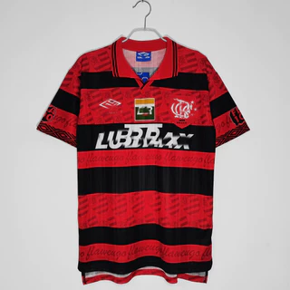 Flamenco 95-96 FLMG ROMARIO Camiseta Personalizada De Alta Qualidade Para Camisa De Futebol Caseira Retro