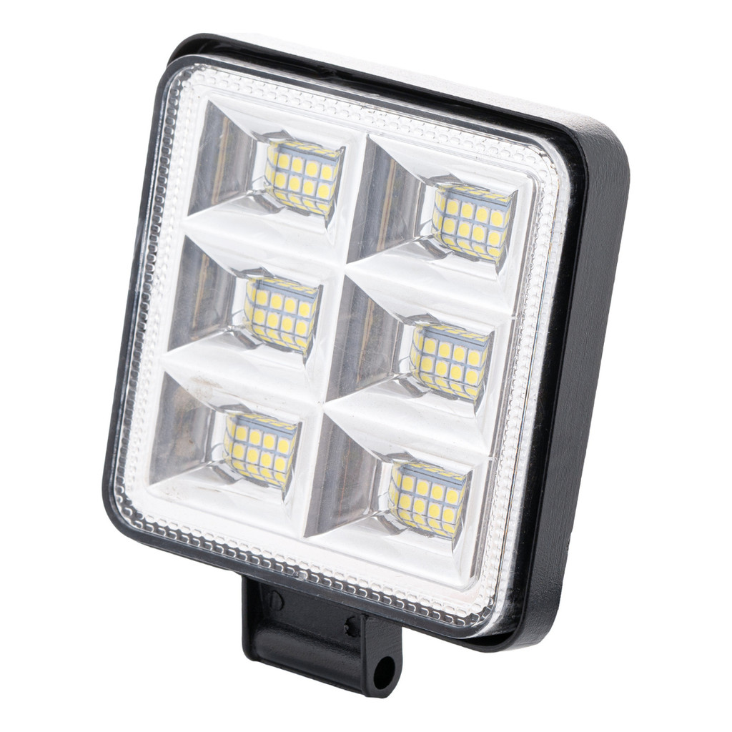 Farol Milha Led Extra Forte 144w Trator Caminhão 12v 24v