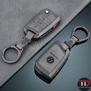 Capa Para Chave De Carro Completa VW Volkswagen Golf 7 MK7 Tiguan MK2 T-roc cross Skoda Octavia Kodiaq Karoq Seat At