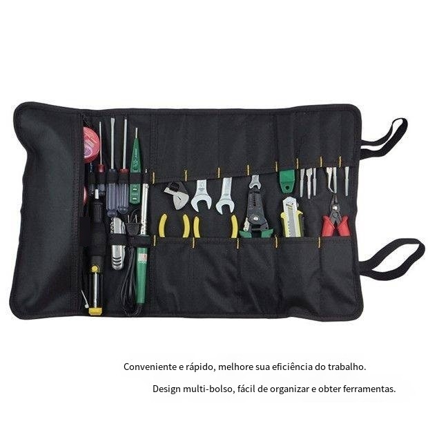 Multifunções Kit Tipo Bobina Eletricista Eletrodoméstico Reparação Lona Saco Bolsa De Mão