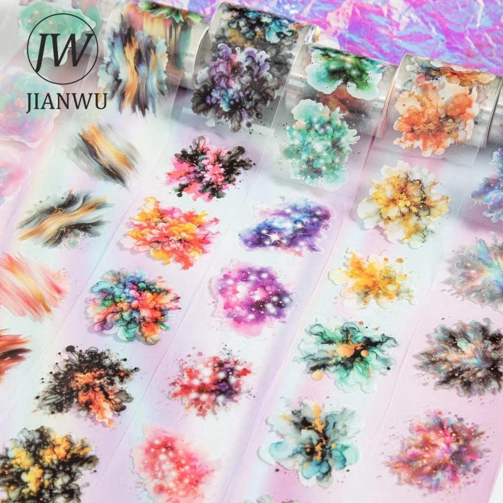 JIANWU 50mm * 200cm Colorful Stars and Rivers Series JIANWU 50mm * 200cm Colorful Stars and Rivers Series