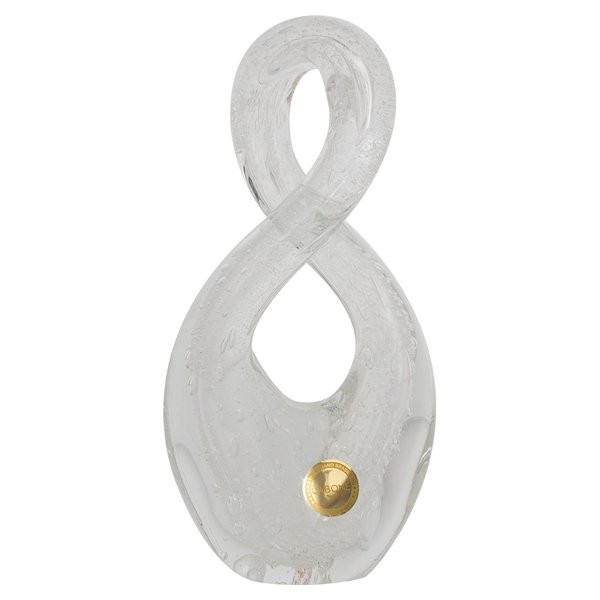 Escultura em Cristal Murano Eternal Cristal M