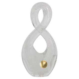 Escultura em Cristal Murano Eternal Cristal M
