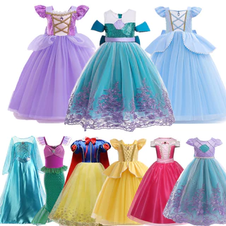 Meninas Princesa Cosplay Traje De Halloween Para Festa Infantil Roupas Encantadoras