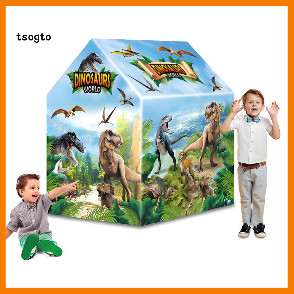 Firefighter Theme Play Tent Hours of Fun with Themed Spacious Dino