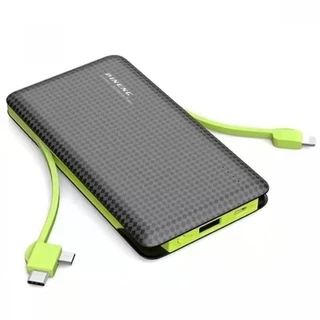 Carregador Portátil 20000mah/10000mah PN-956/959 Power Bank com 3 Saídas v8 iphone e type-c MOBY LUX