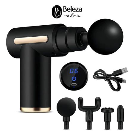 Massageador elétrico portátil de alta frequência massagem muscular profissional relaxamento