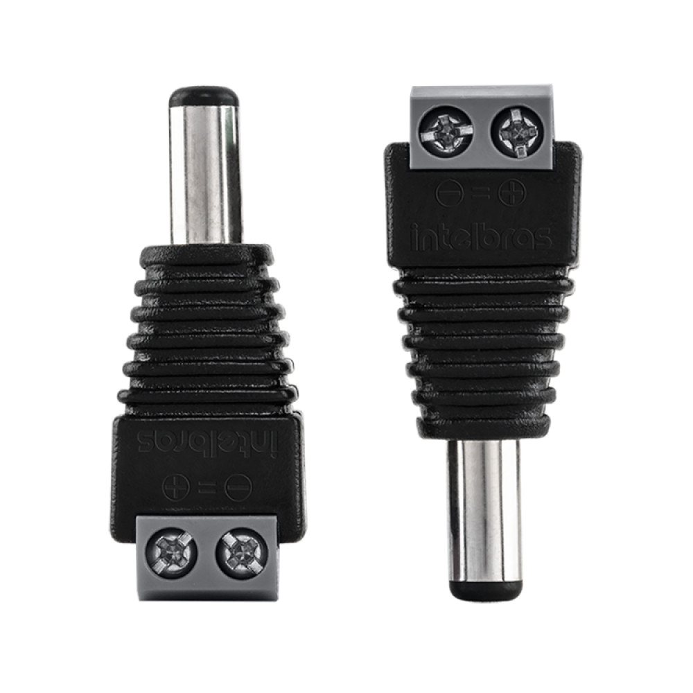 Conector P4 Macho CONEX 1000 (PCT 10un) Alimentação Segura | Shopee Brasil