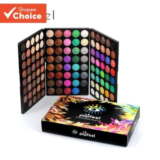 120 Paleta De Sombra Colorida Mate Maquiagem Altamente Pigmentada Em Pó Longa Duração À Prova D'água em Oferta na Shopee