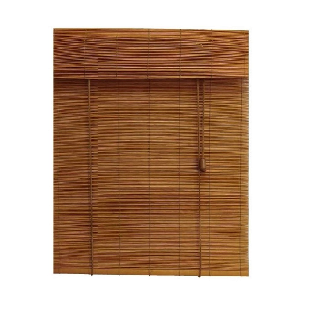 Persiana Rolo Bambu 140x160cm cor Cedro Coleção Hanoy para Janela ...