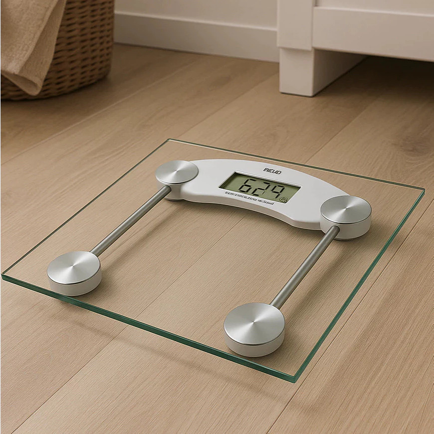 Balança Digital Vidro Analisadora Peso Corporal Gordura Equipamento ...
