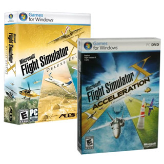 Flight Simulatorセット Microsoft Flight Simulator X Deluxe Edition (Físico