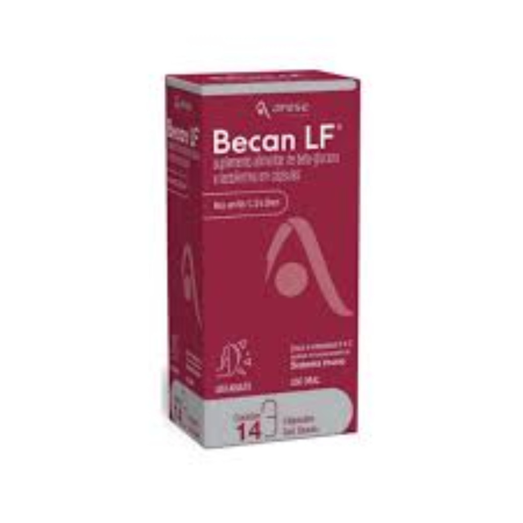 Polivitamínico Becan LF 14 cápsulas | Shopee Brasil