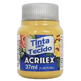 TINTA PARA TECIDO 37ML - MOSTARDA 593 - ACRILEX