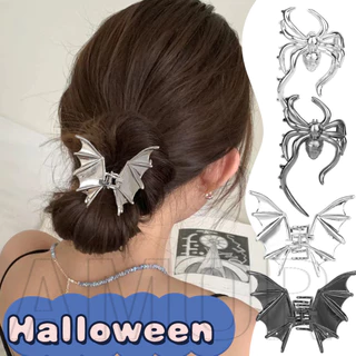 Garra De Cabelo De Aranha De Halloween-Clipe Grande Para Cabeça Traseira-Moda , Gótico , Punk-Acessórios Meninas-Braçade