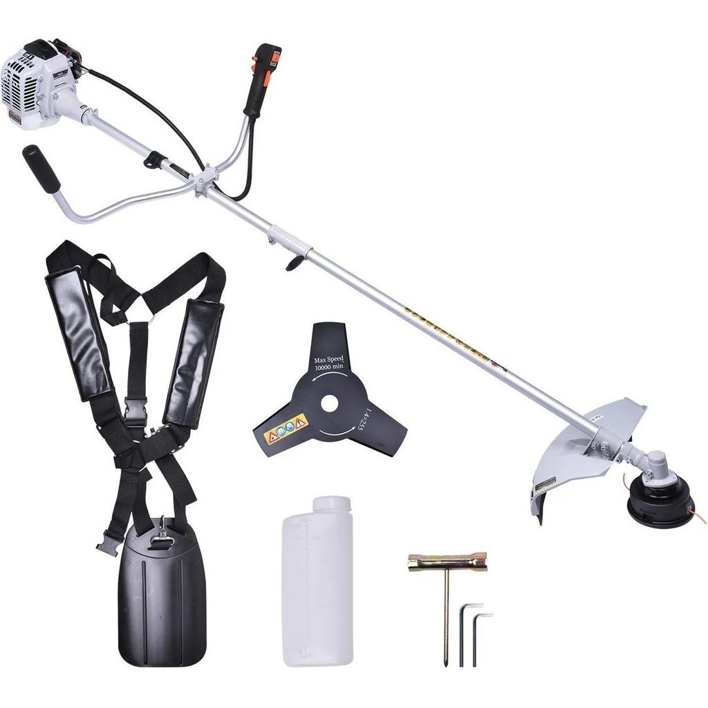 Roçadeira Toyama TBC-26SH Bipartido 2 Tempos Lateral | Shopee Brasil