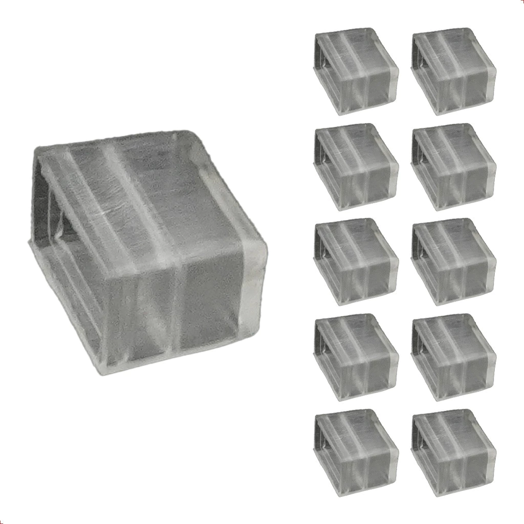 Kit 10 Capa Terminal 14mm Para Fita Led Connect IP65 - Avant