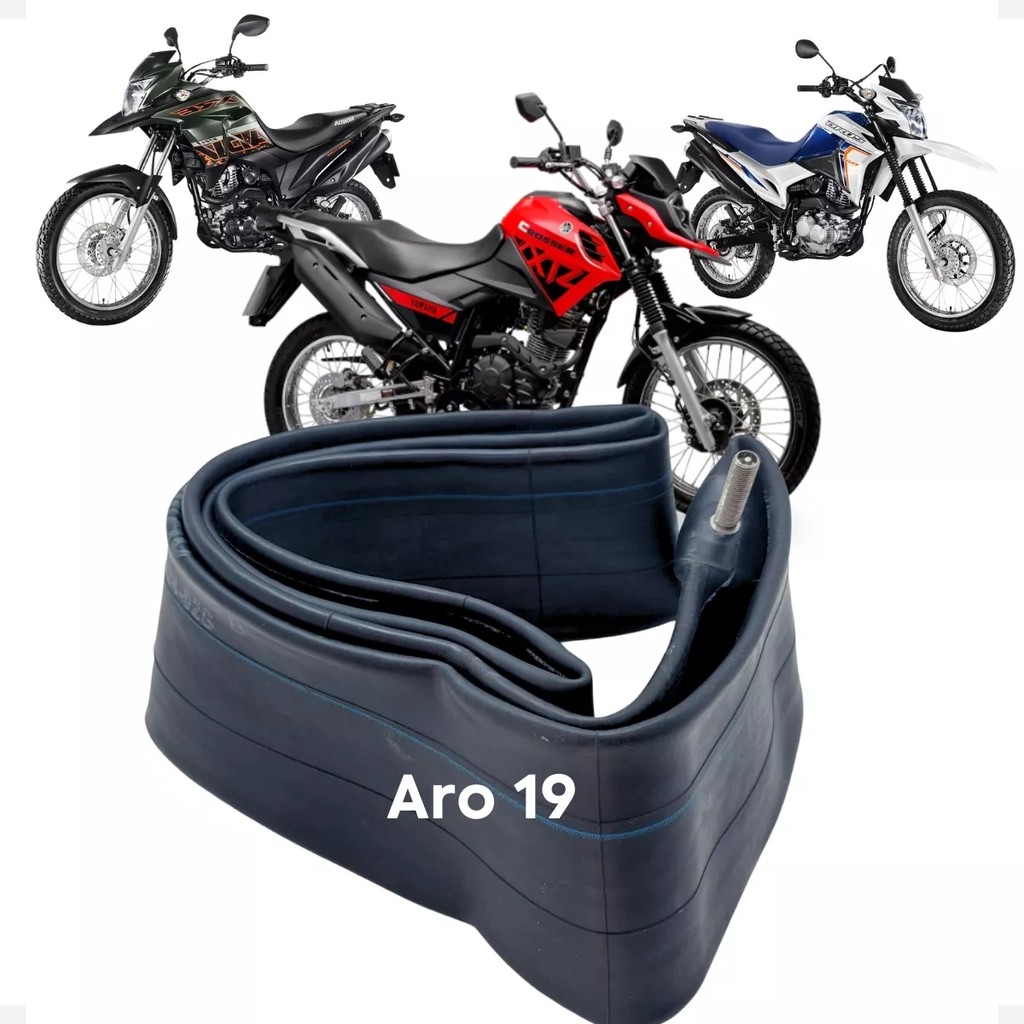 Câmara De Ar Para Crosser Bros Cb 400 450 Aro 19 90/90-19